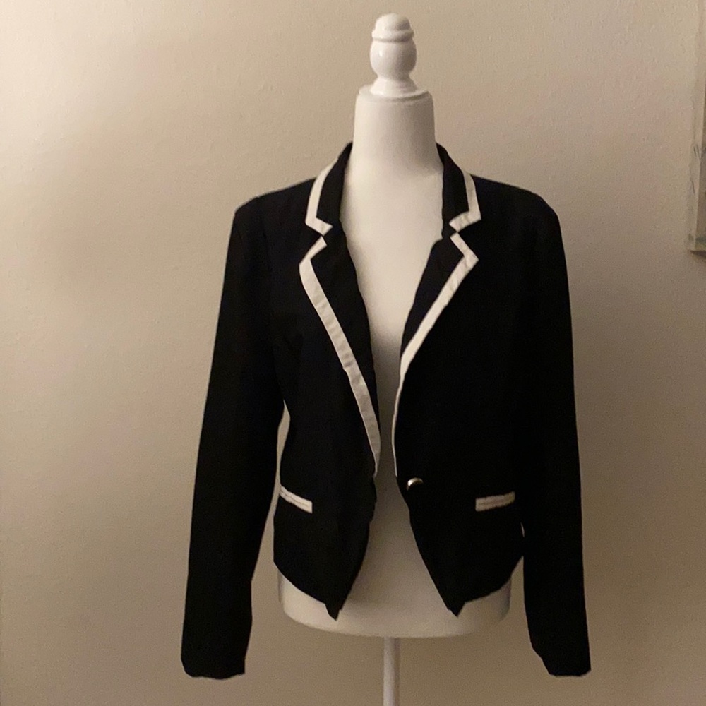 Black and white Petite Jacket